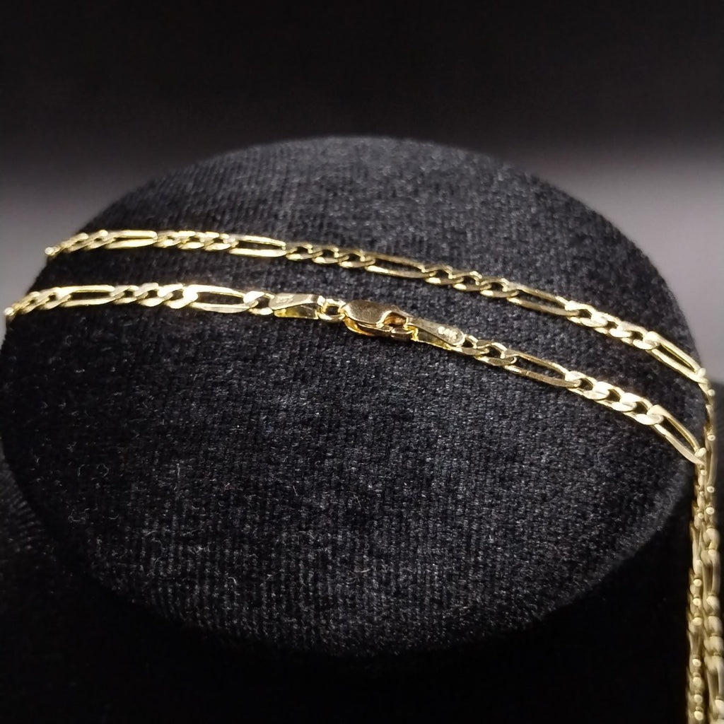 CADENAS 3X1 ORO 14K 60 CM 8.6 GR (NUEVO)