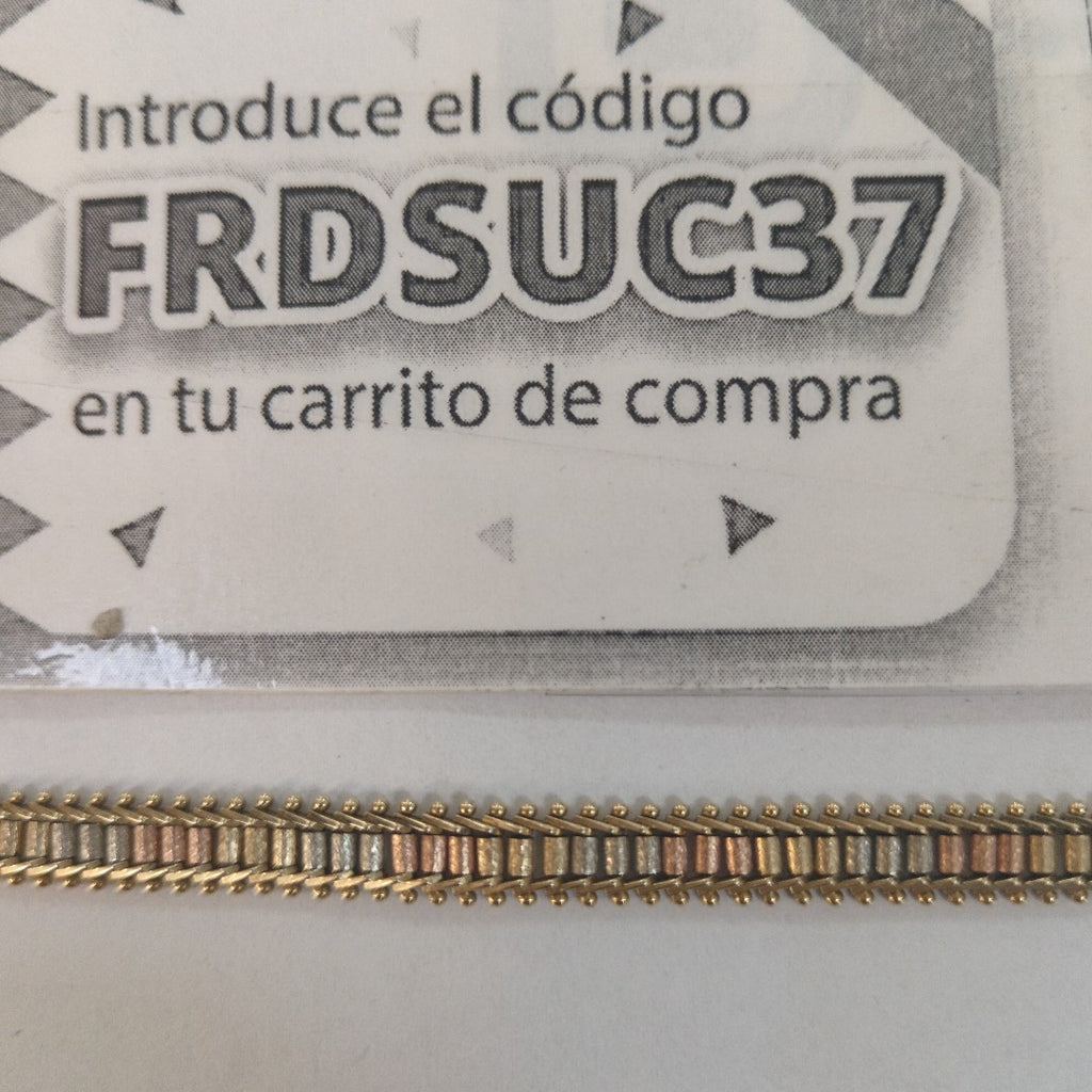 PULSERA ORO 14 K 10,80 GRMS (SEMINUEVO)
