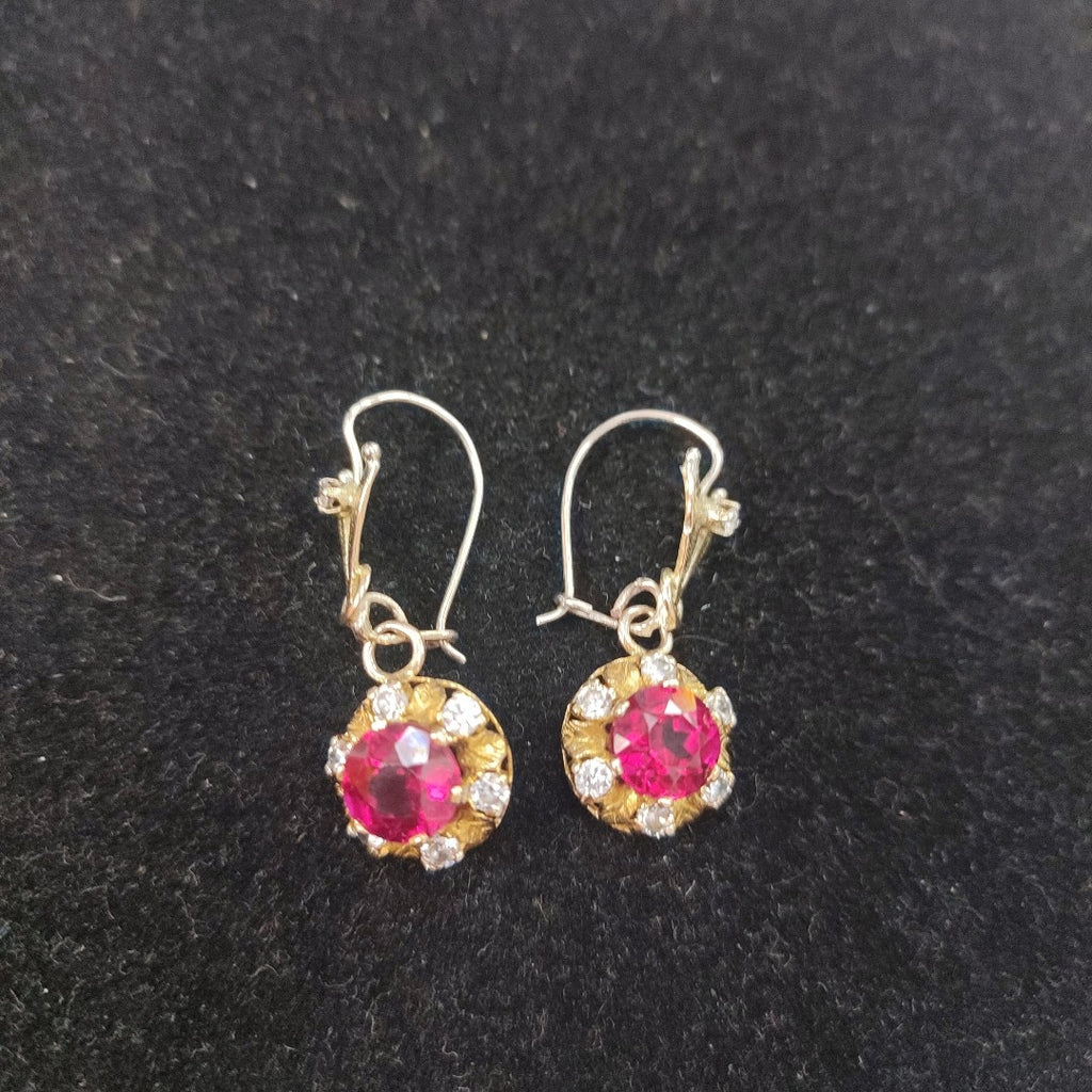 ARETES PAR ORO 8 K 5.8 GRMS (SEMINUEVO)