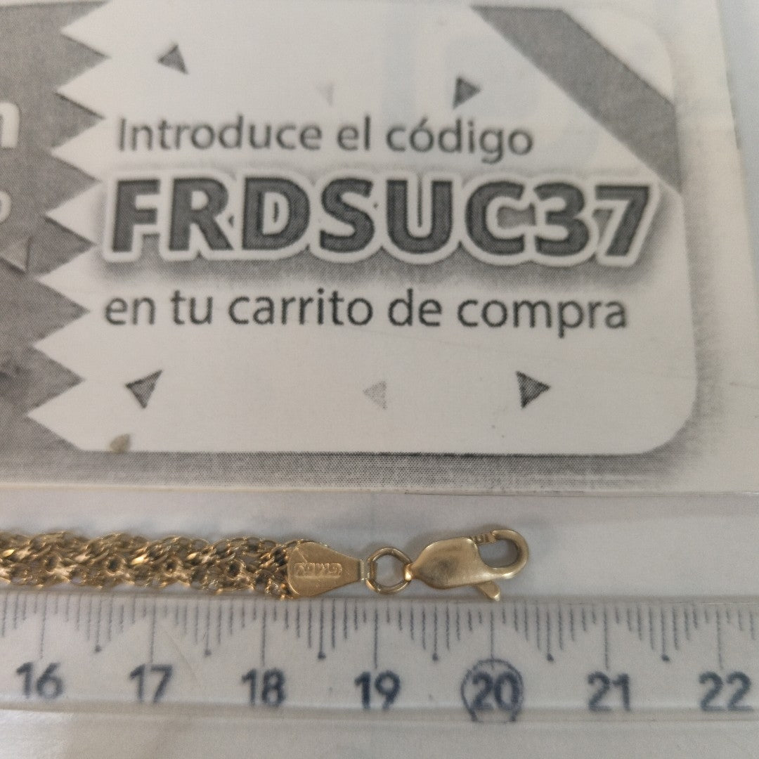 ESCLAVA ORO 10 K 5.9 GRMS (SEMINUEVO)
