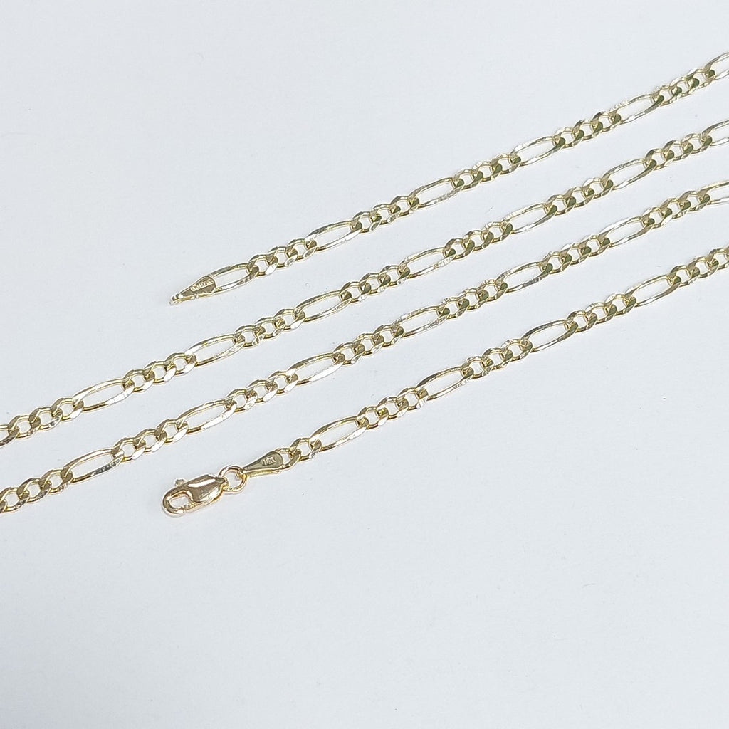 CADENAS 3X1 ORO 14K 60 CM 8.9 GR (NUEVO)
