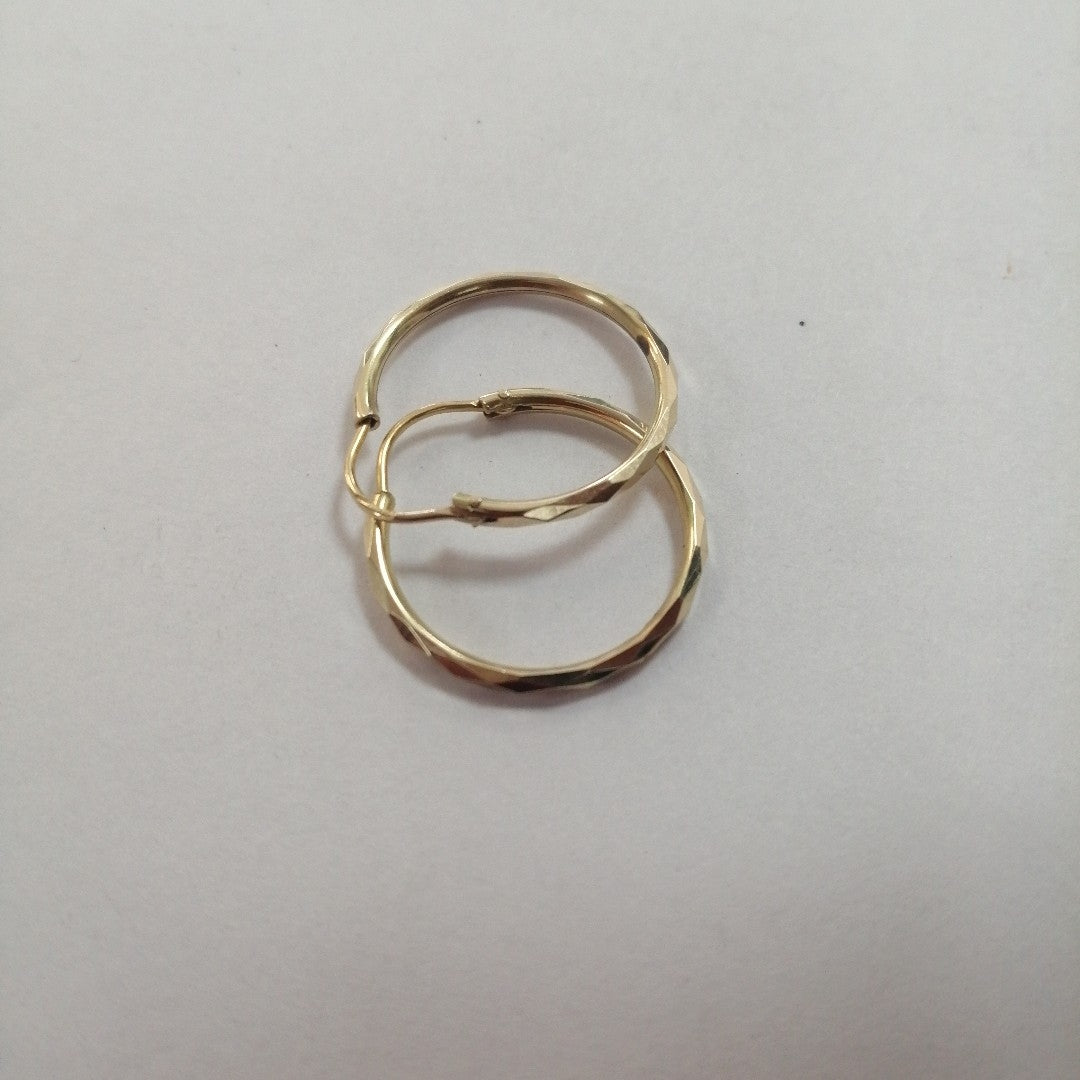 ARETES PAR ORO 14 K 1.5 GRMS (SEMINUEVO)