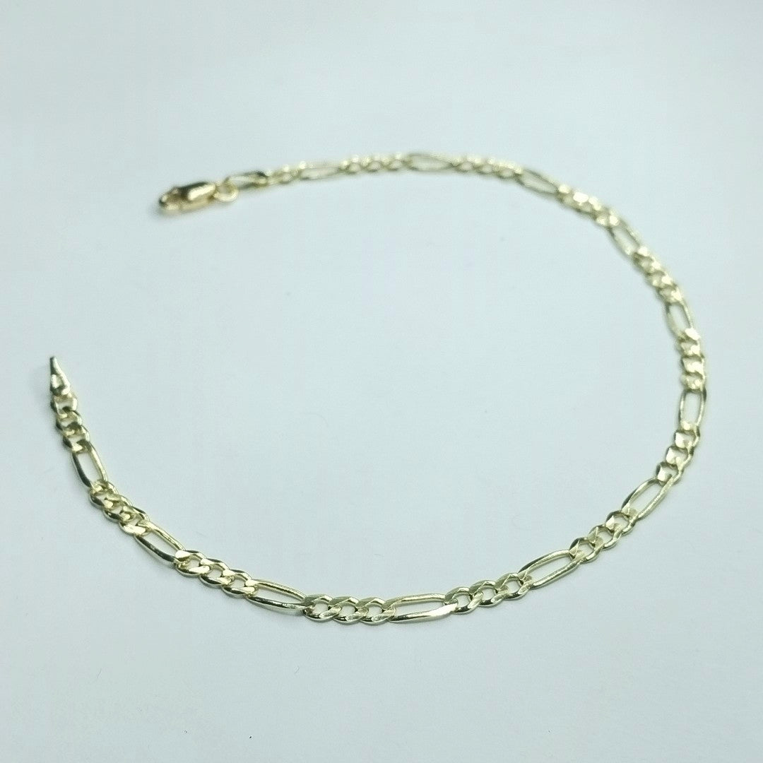 PULSERAS 3X1 ORO 14K 21 CM 3.3 GR (NUEVO)