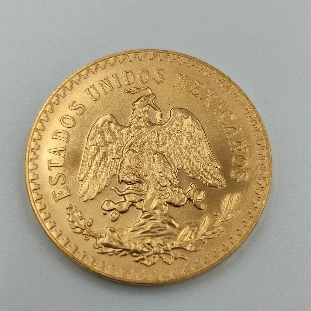 K1 41,60 GRMS 21 K IDENTIFICACIÓN MONEDA NOMINATIVA MONEDAS PESOS 50 PESOS (SEMINUEVO)