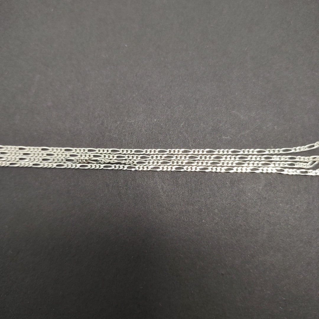 CADENA TEJIDO 3X1 PLATA .925 55 CM 2.3 GR (NUEVO)