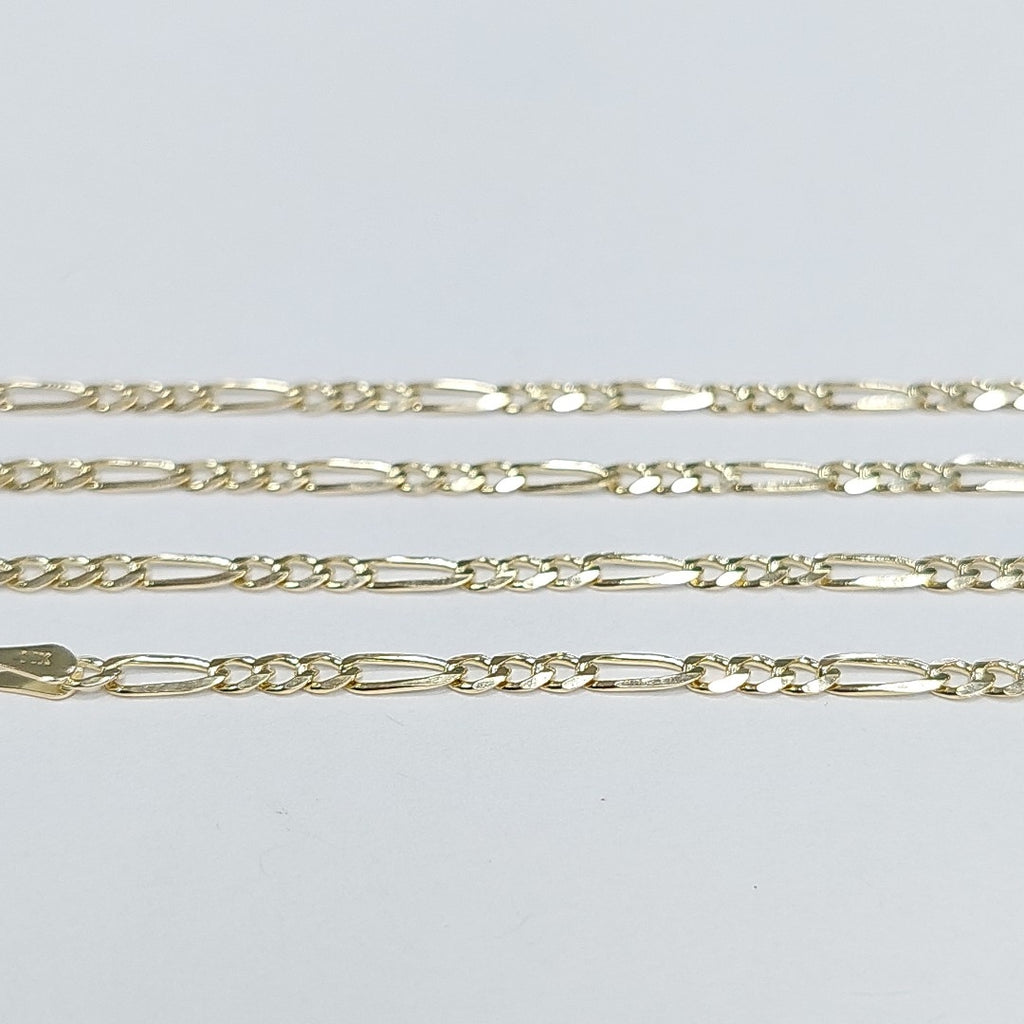 CADENAS 3X1 ORO 14K 55 CM 5.2 GR (NUEVO)
