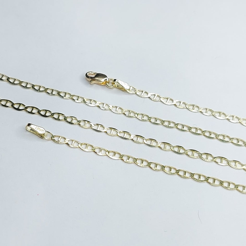 CADENAS TEJIDO GUCHI ORO 10K 60 CM 4.1 GR (NUEVO)