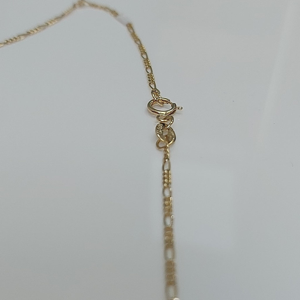 CADENAS TEJIDO 3X1 ORO 14K 55 CM 2.6 GR (NUEVO)