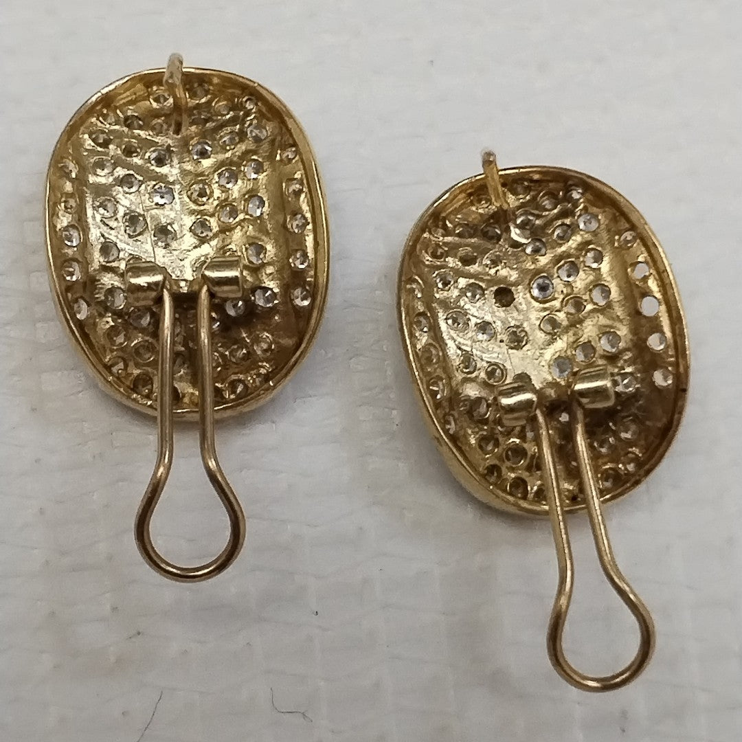 ARETES PAR ORO 10 K 5.3 GRMS (SEMINUEVO)