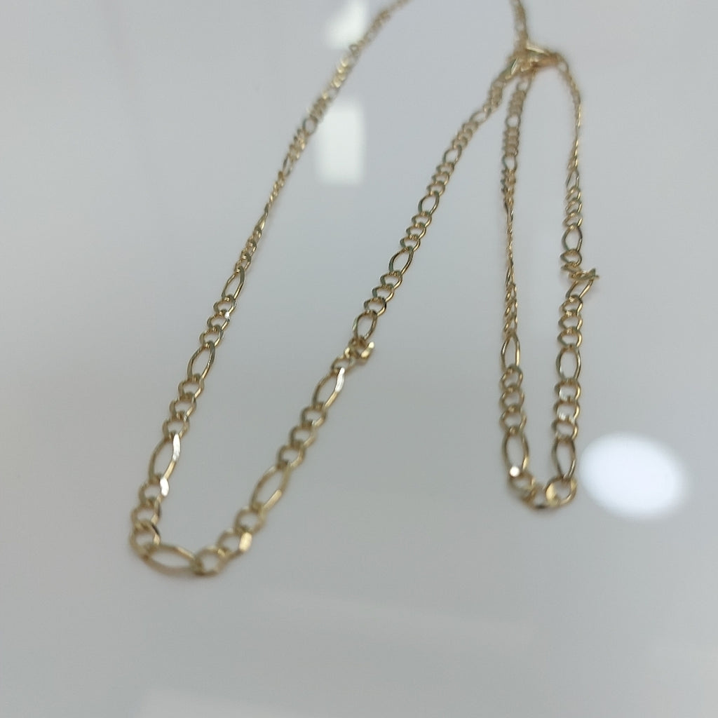 CADENAS TEJIDO 3X1 ORO 10K 60 CM 4.4 GR (NUEVO)
