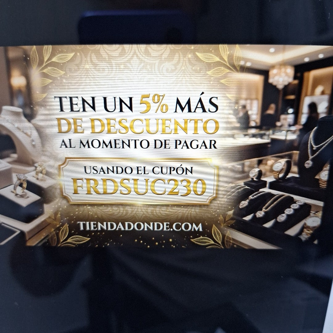 DIJES INFINITO ORO 10K 0.4 GR (NUEVO)