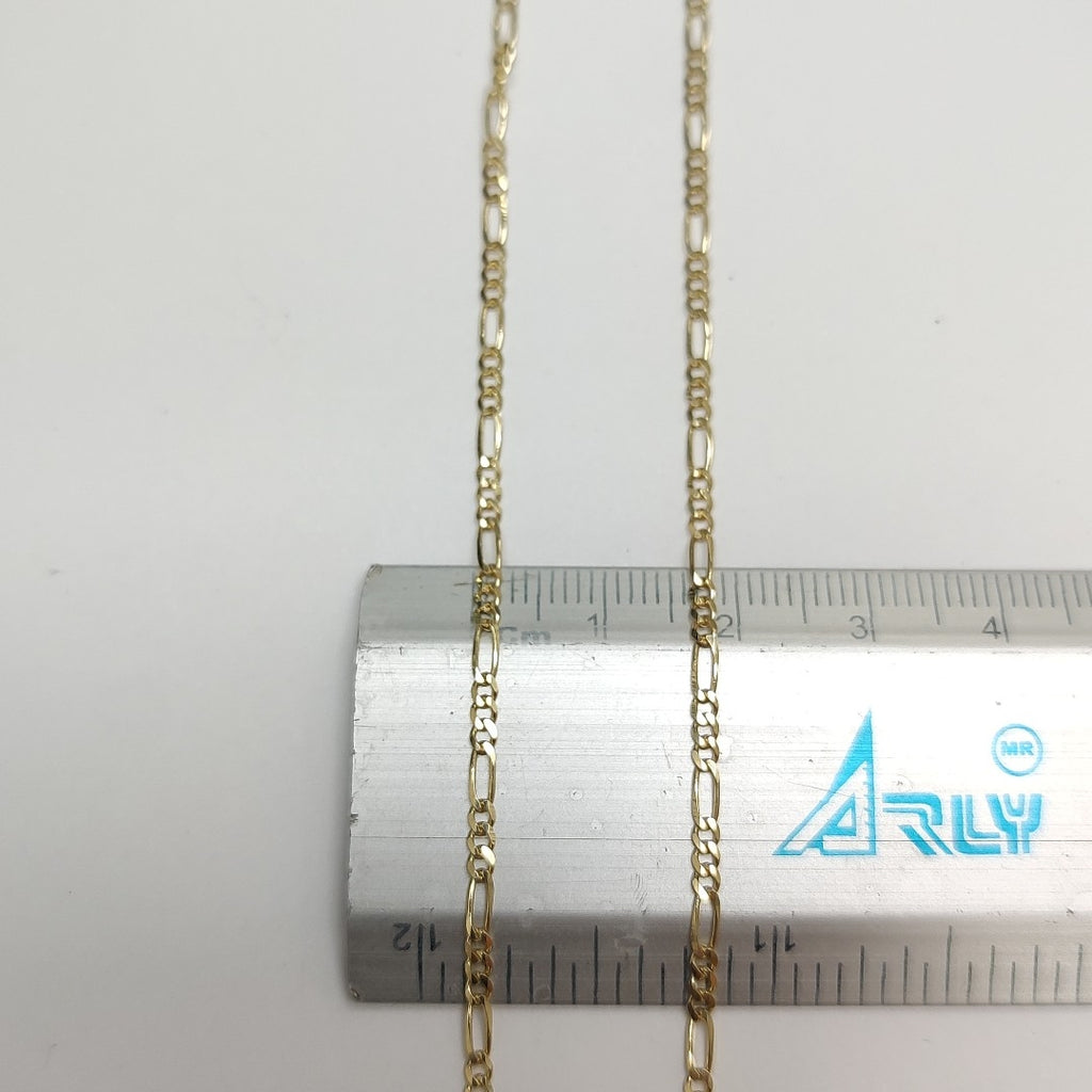 CADENAS TEJIDO 3X1 ORO 10K 50 CM 2.9 GR (NUEVO)