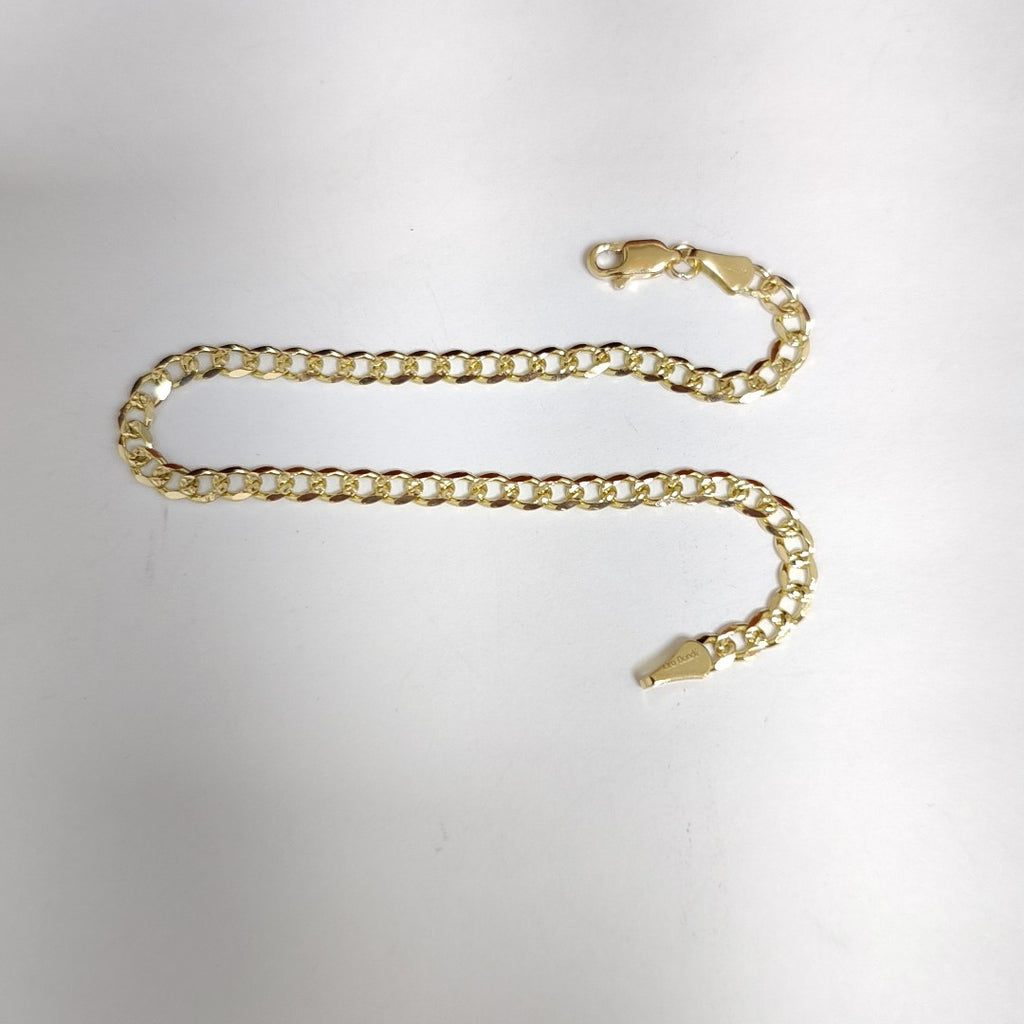 PULSERAS BARBADA ORO 14K 21 CM 5.3 GR (NUEVO)