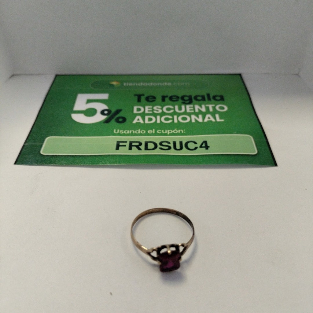 ANILLO ORO 10 K 1.3 GRMS (SEMINUEVO)