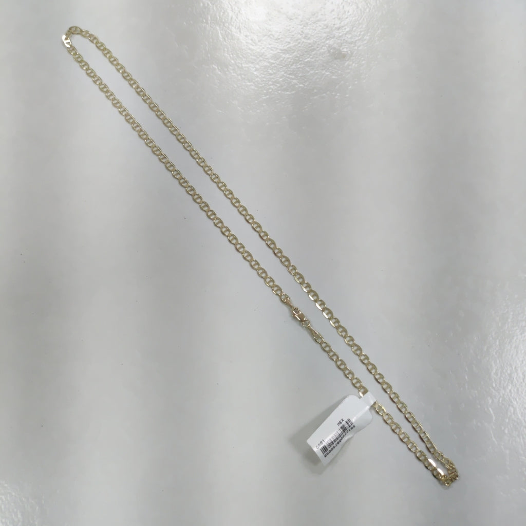 CADENAS TEJIDO MARINERA ORO 14K 55 CM 8 GR (NUEVO)