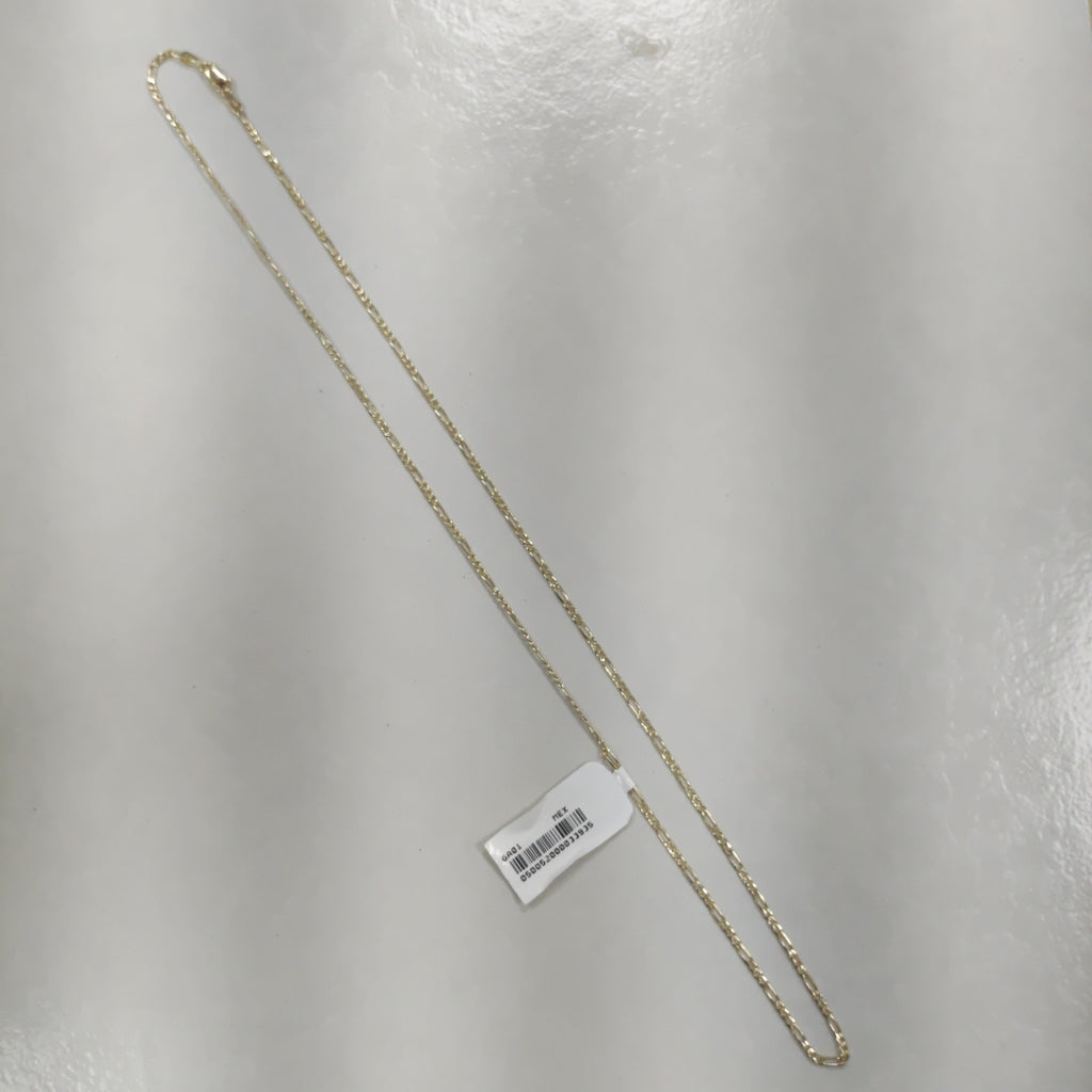 CADENAS 3X1 ORO 14K 55 CM 3.7 GR (NUEVO)