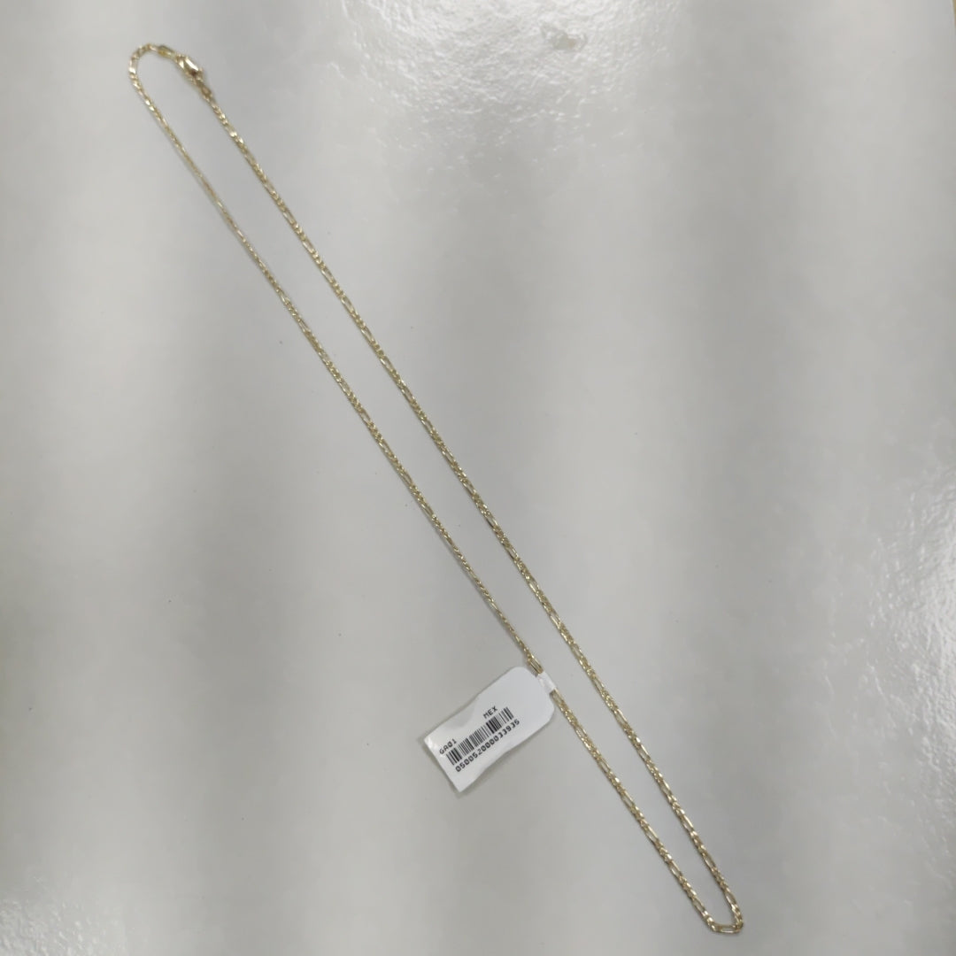 CADENAS 3X1 ORO 14K 55 CM 3.7 GR (NUEVO)