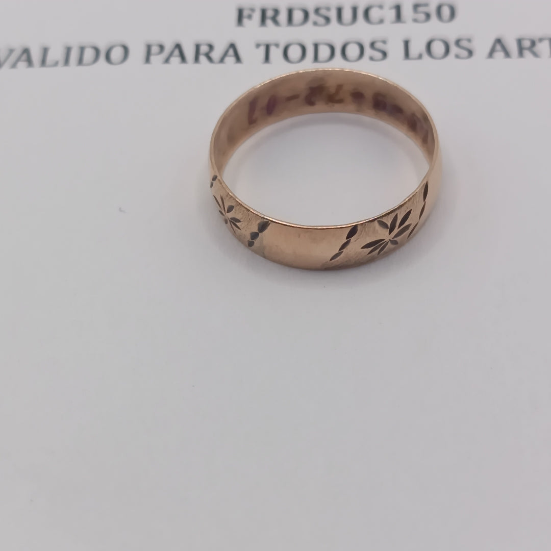 ANILLITO ORO 8 K 1.5 GRMS (SEMINUEVO)