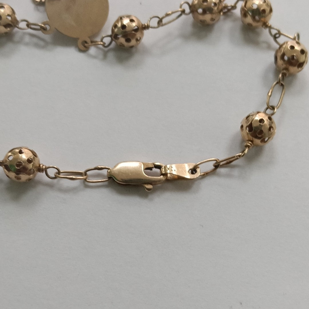 PULSERA ORO 10 K 4,50 GRMS (SEMINUEVO)
