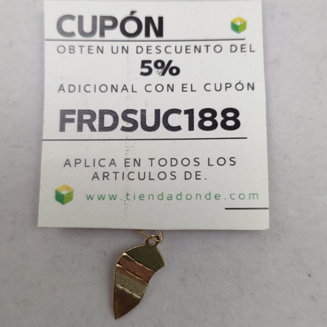 DIJE ORO 10 K 0,80 GRMS (SEMINUEVO)