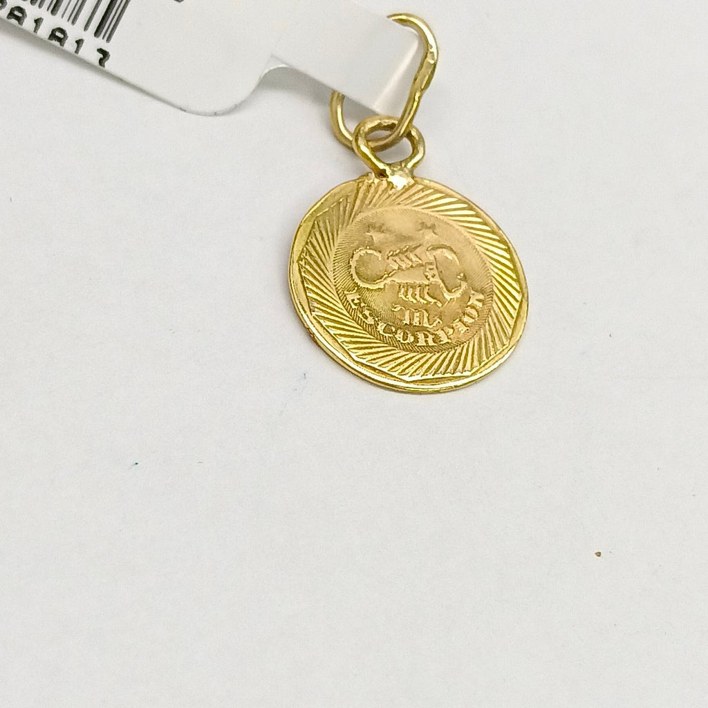 MEDALLA PERSONAL ORO 14 K 1,20 GRMS (SEMINUEVO)