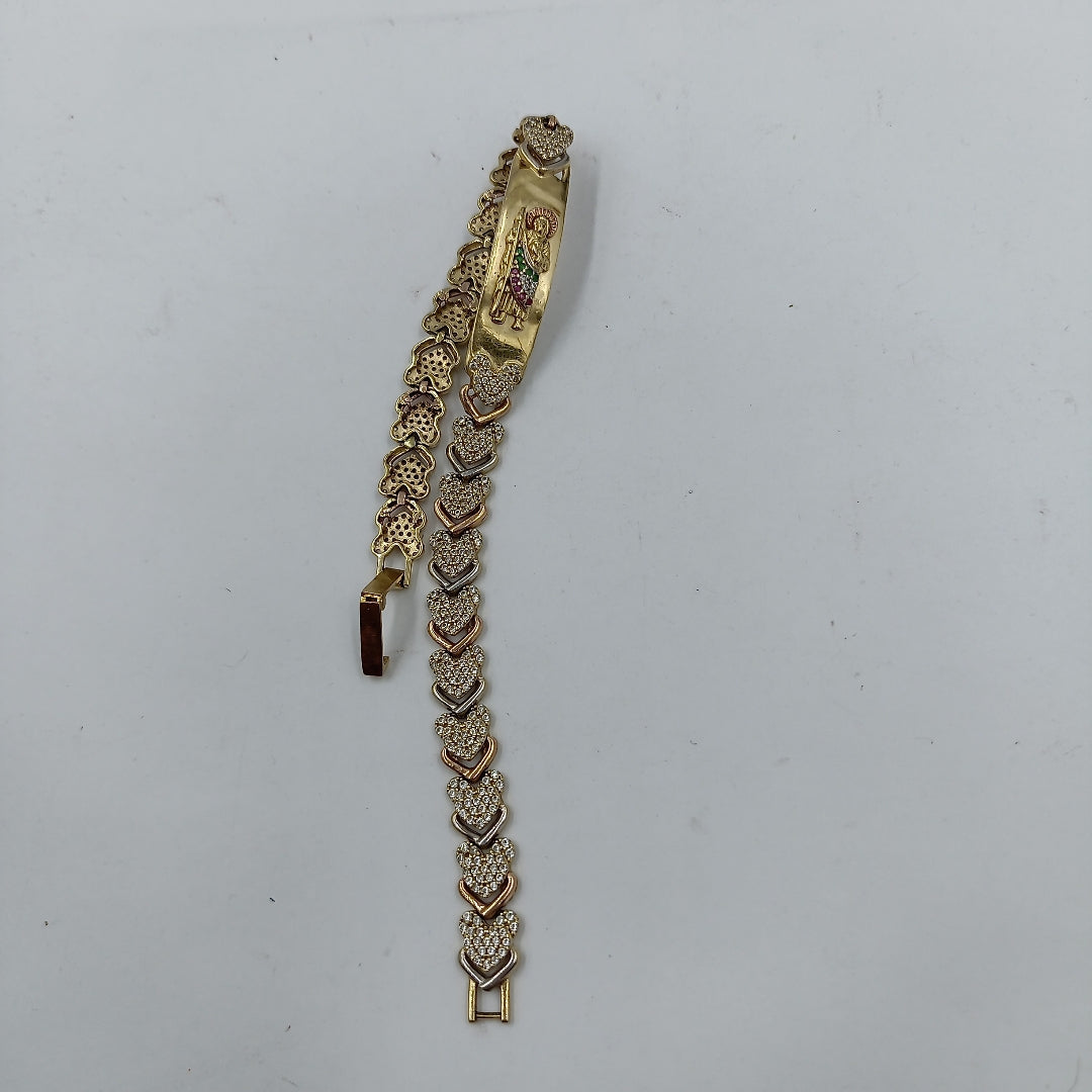 ESCLAVA ORO 14 K 13.5 GRMS (SEMINUEVO)