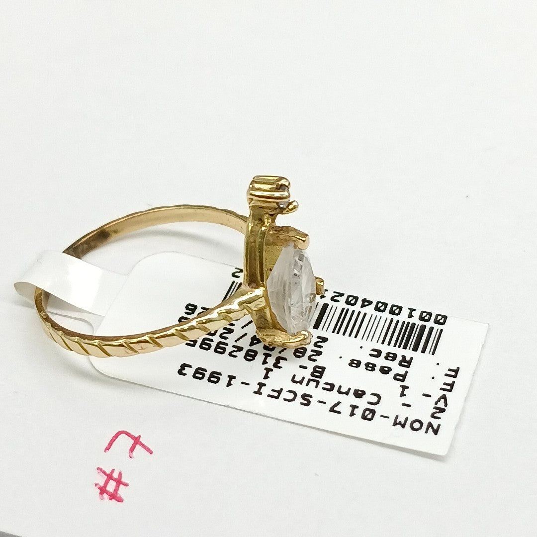 ANILLITO ORO 10 K 2.2 GRMS (SEMINUEVO)