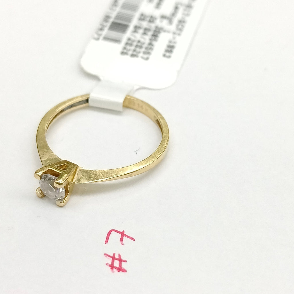 ANILLITO ORO 14 K 1.2 GRMS (SEMINUEVO)