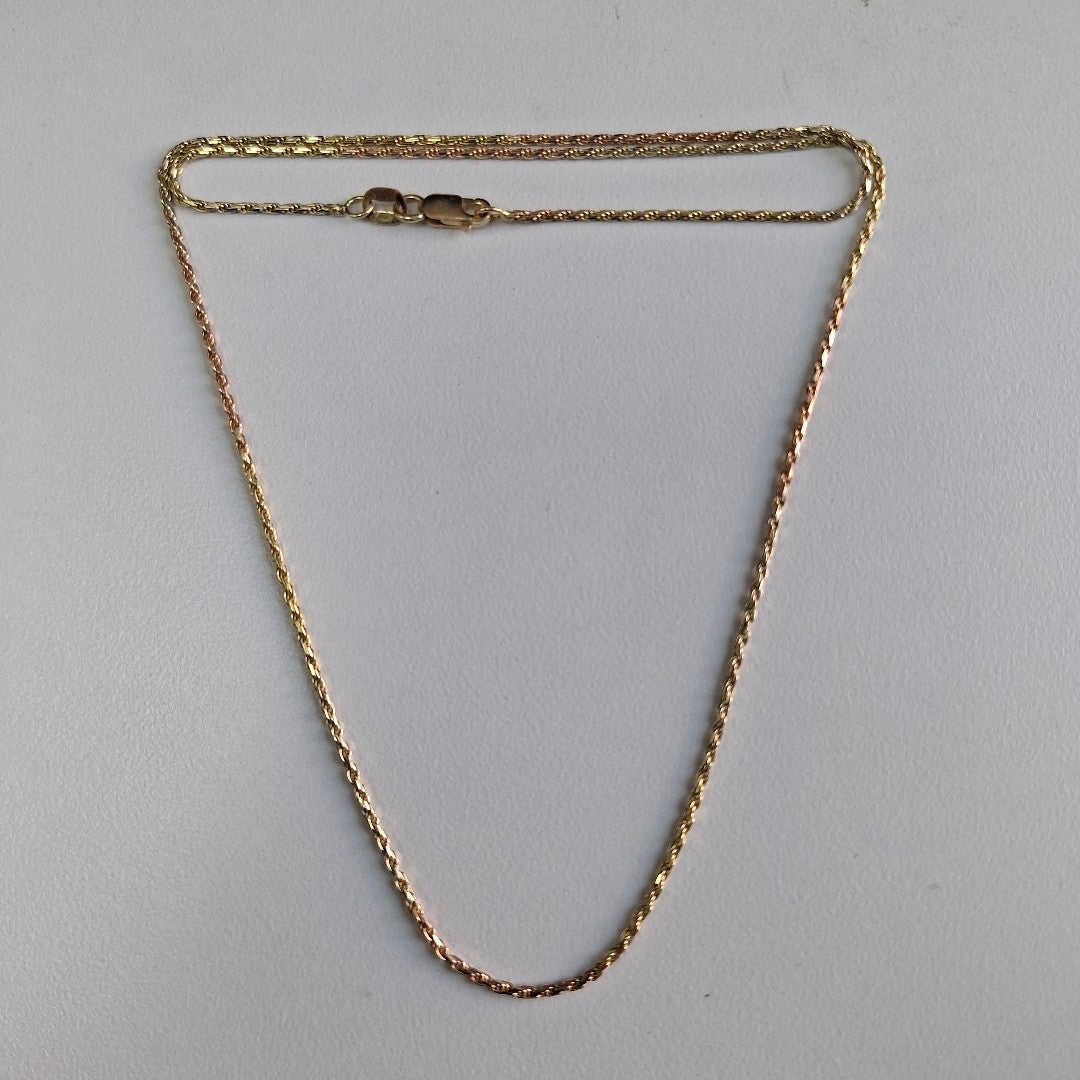 CADENA ORO 10 K 3.5 GRMS (SEMINUEVO)