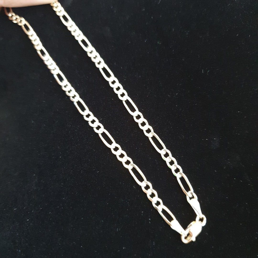 CADENAS 3X1 ORO 14K 60 CM 8.9 GR (NUEVO)