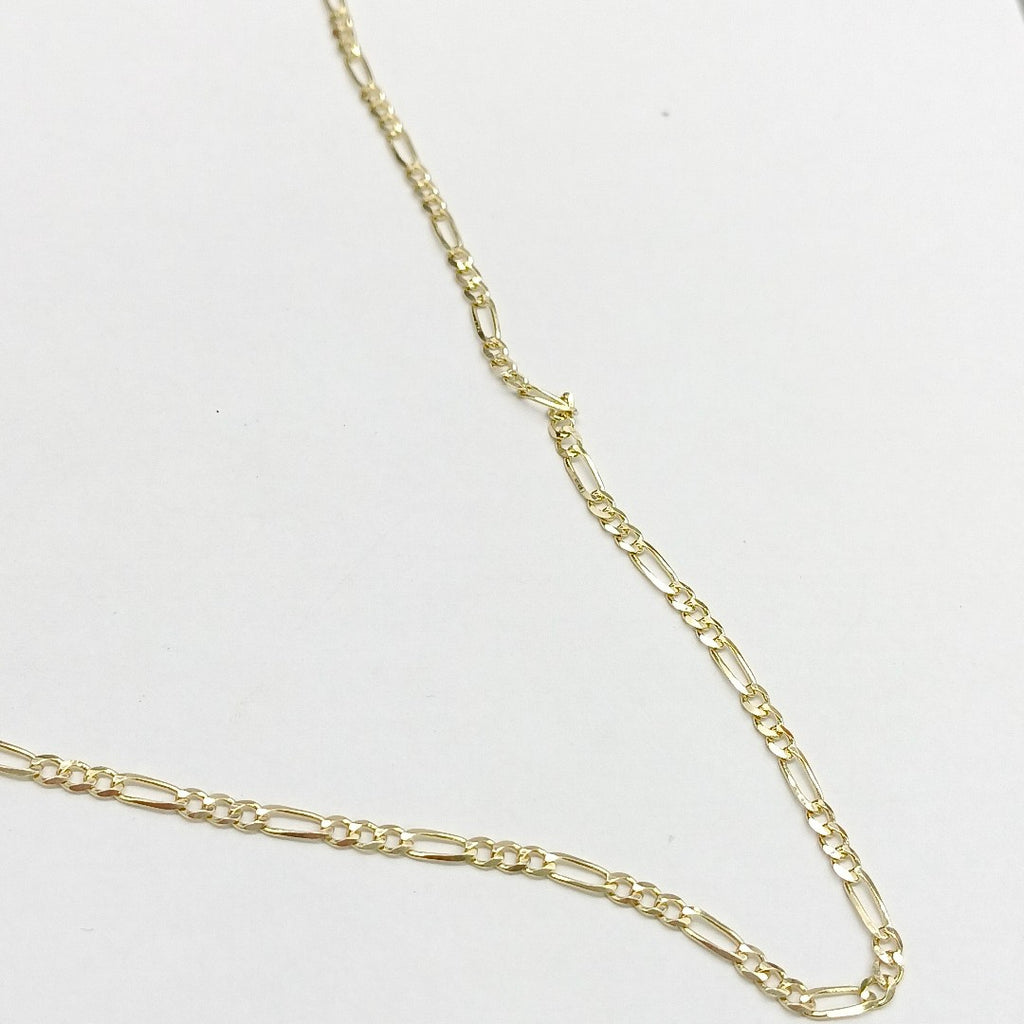 CADENAS 3X1 ORO 14K 55 CM 5.2 GR (NUEVO)