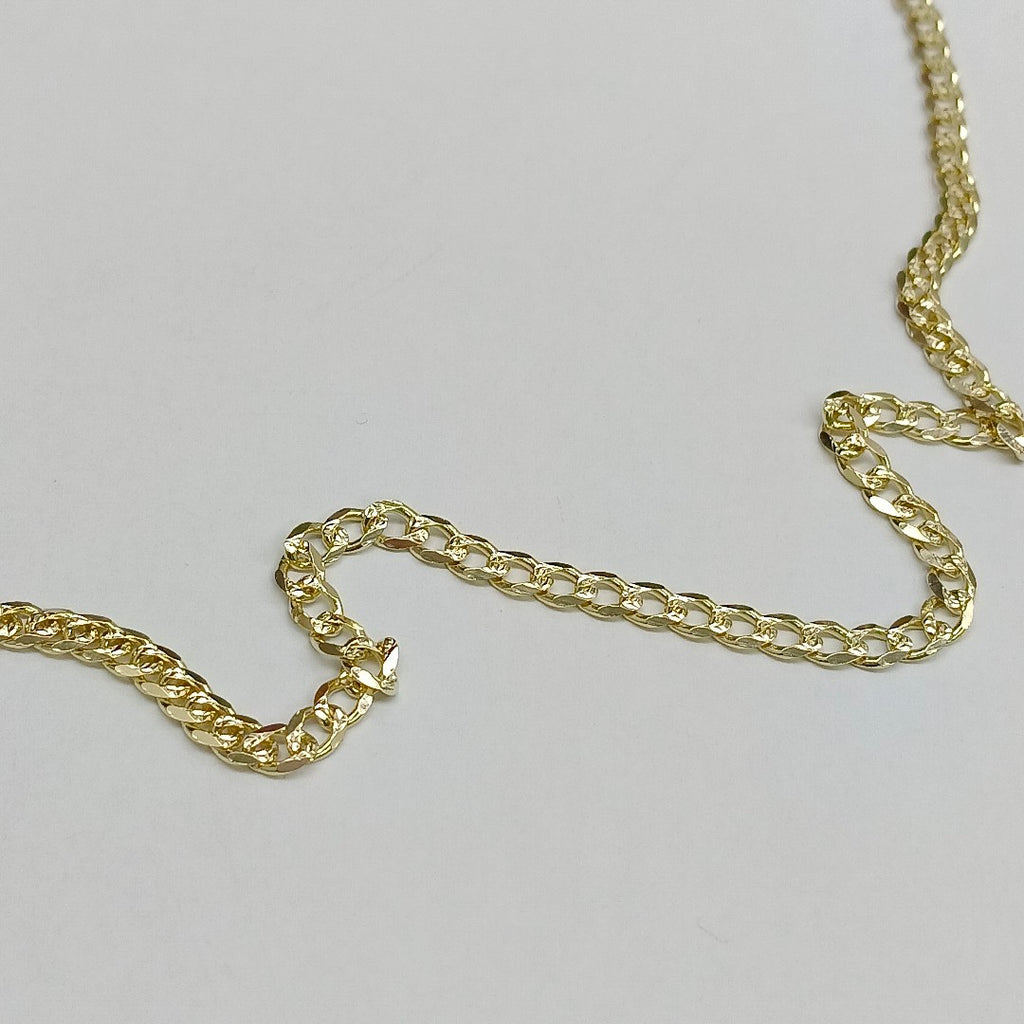 CADENAS BARBADA ORO 14K 55 CM 13 GR (NUEVO)