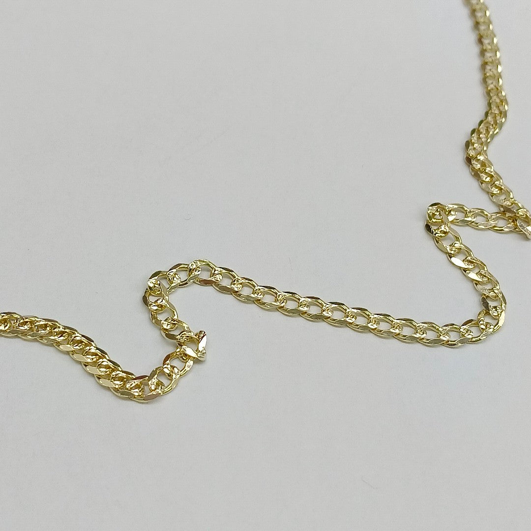 CADENAS BARBADA ORO 14K 55 CM 13 GR (NUEVO)