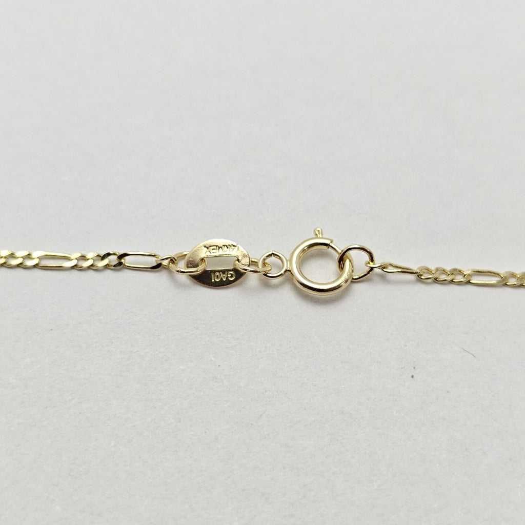 CADENAS TEJIDO 3X1 ORO 14K 55 CM 2.4 GR (NUEVO)