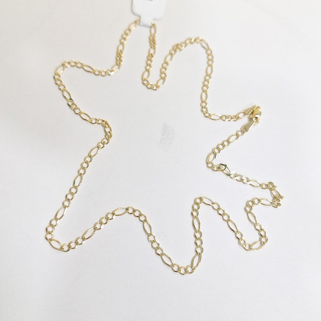 CADENAS 3X1 ORO 14K 55 CM 5.1 GR (NUEVO)