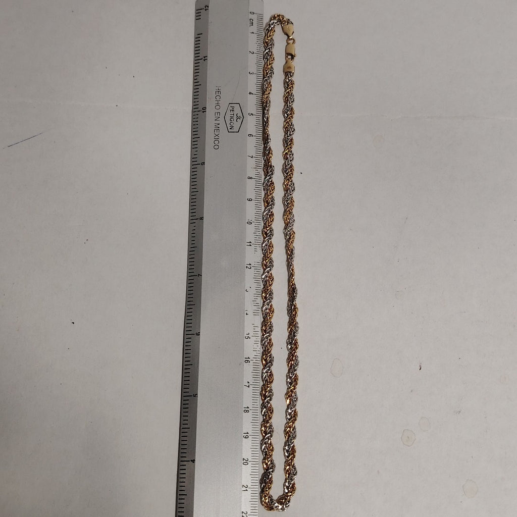 GARGANTILLA ORO COMBINADO 14 K 3,50 GRMS (SEMINUEVO)