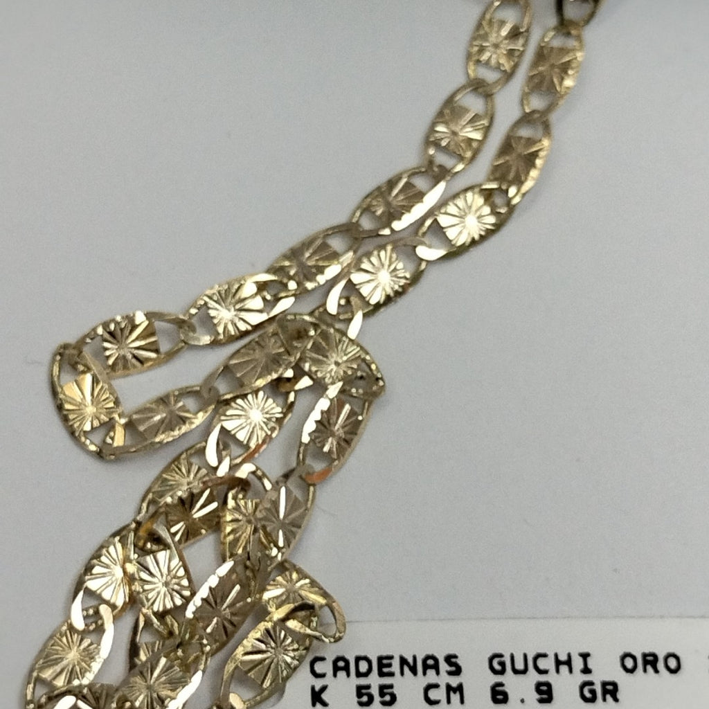 CADENAS GUCHI ORO 14K 55 CM 6.9 GR (NUEVO)