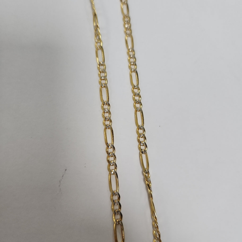 CADENAS 3X1 DIAMANTADA ORO 14K 55 CM 8.5 GR (NUEVO)