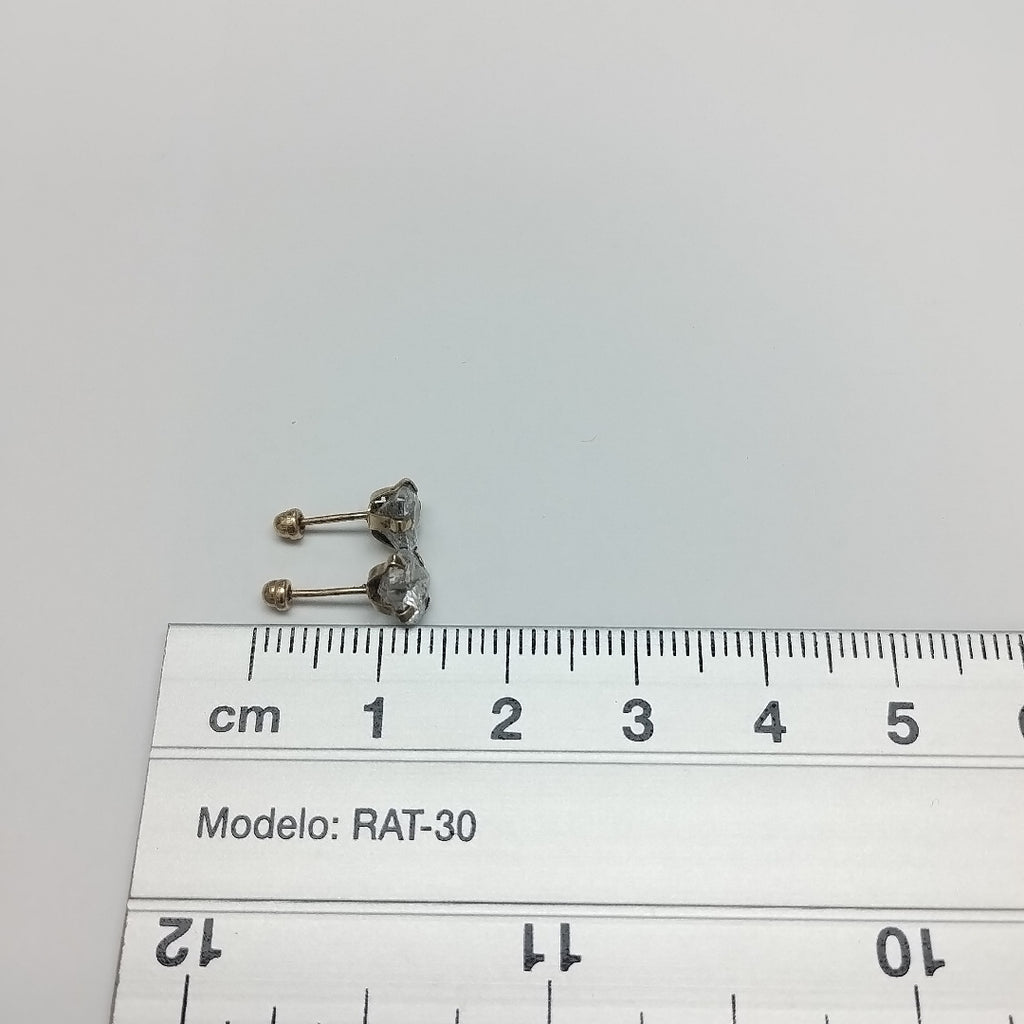ARETES PAR ORO 10 K 0,90 GRMS (SEMINUEVO)