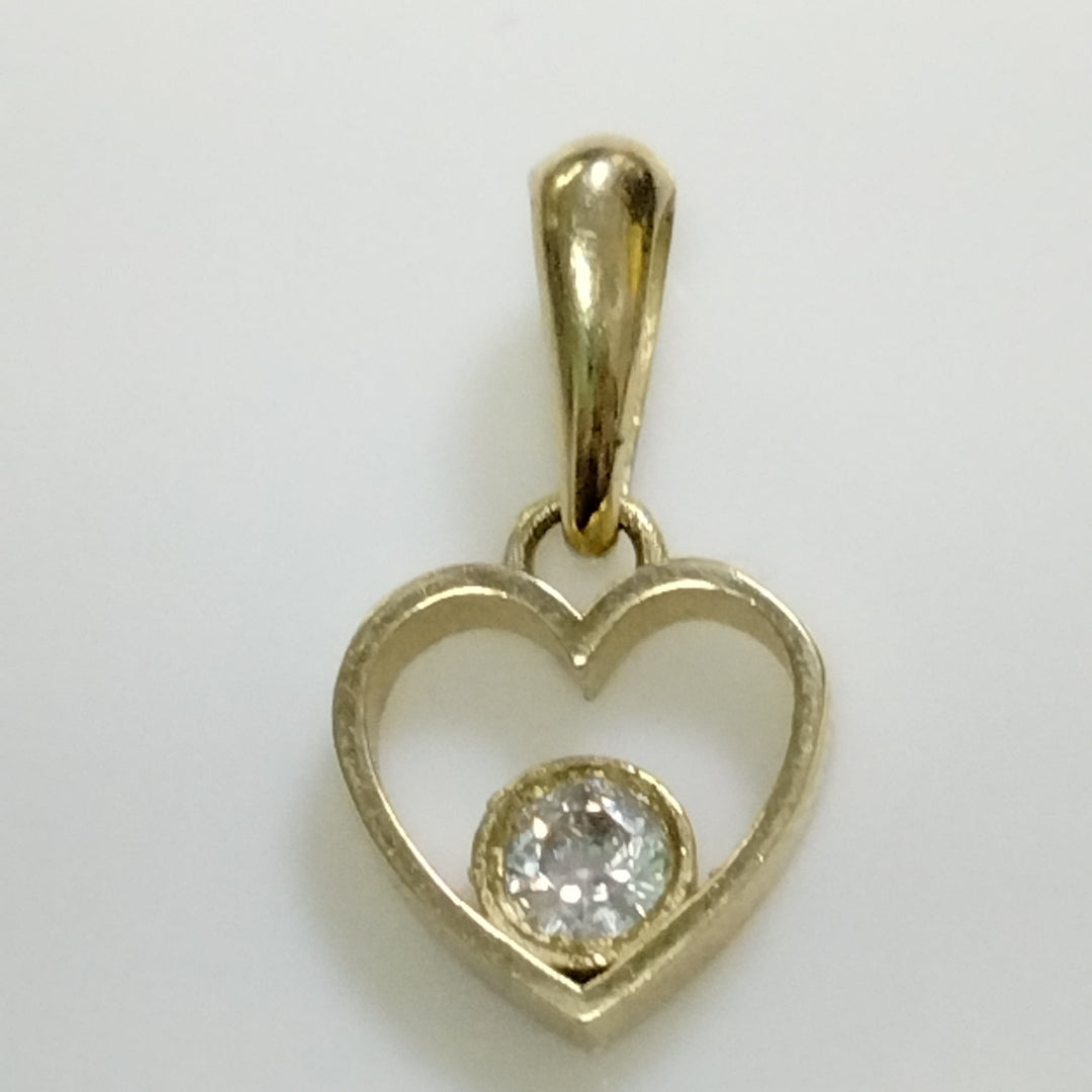DIJES CORAZON ORO 10K 0.9 GR (NUEVO)