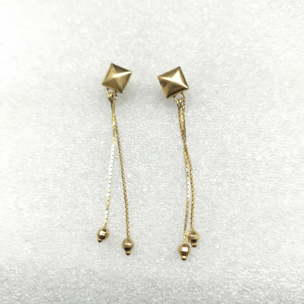 BROQUELES PAR ORO 14 K 3.3 GRMS (SEMINUEVO)