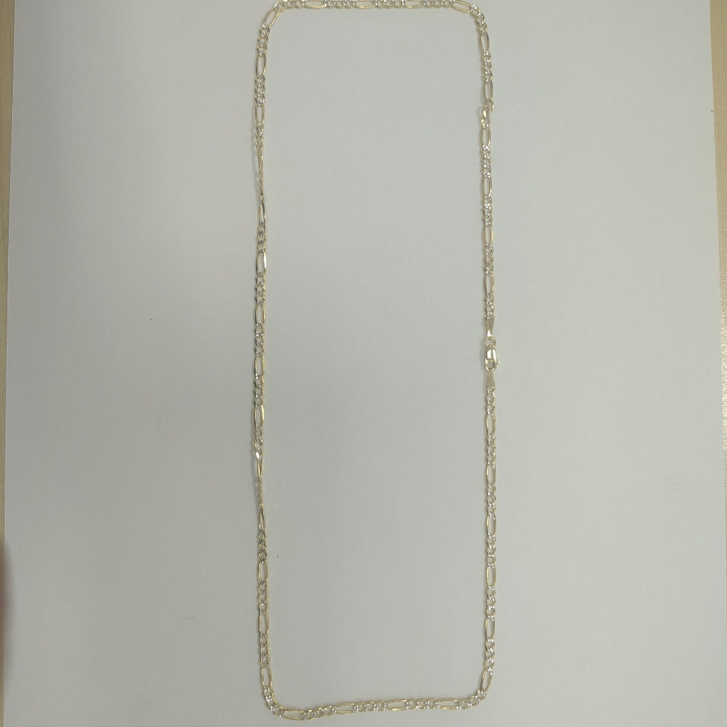 CADENAS 3X1 DIAMANTADA ORO 14K 55 CM 8.4 GR (NUEVO)