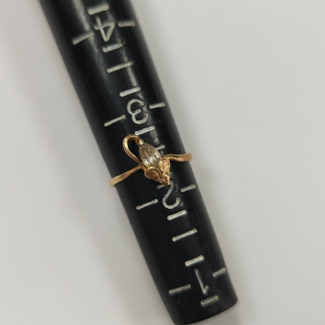 ANILLITO ORO 10 K 0,80 GRMS (SEMINUEVO)