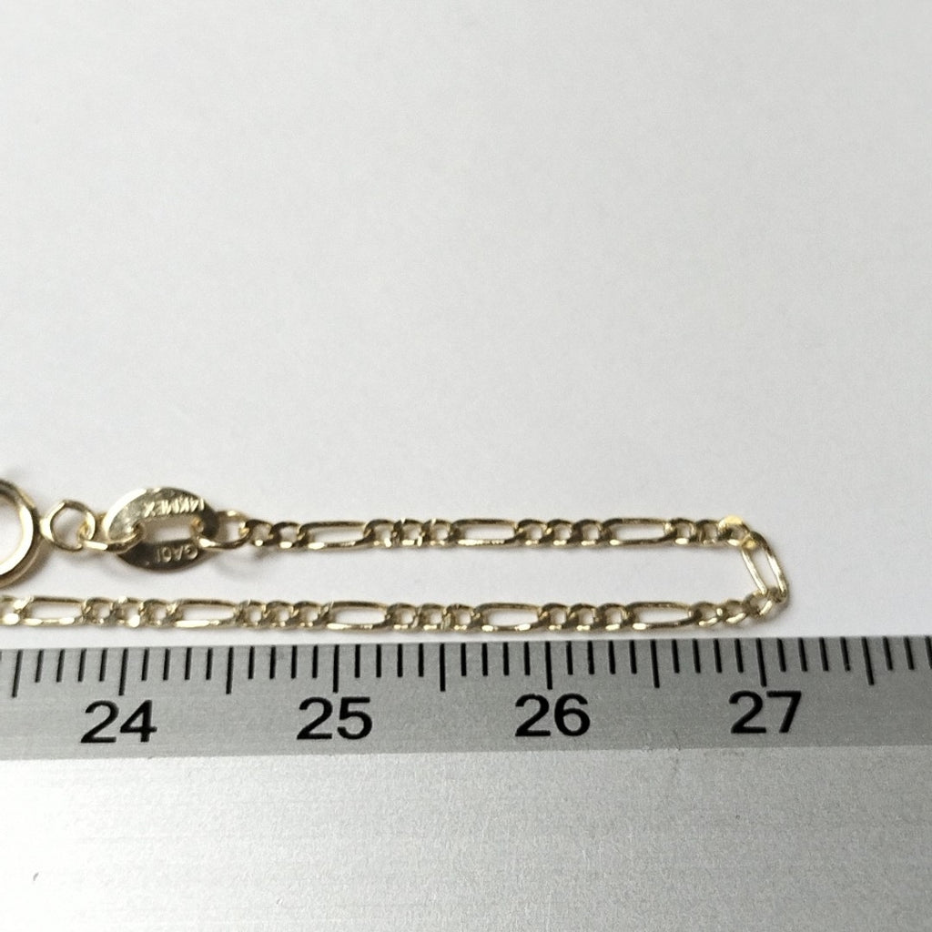 CADENAS TEJIDO 3X1 ORO 14K 55 CM 2.4 GR (NUEVO)