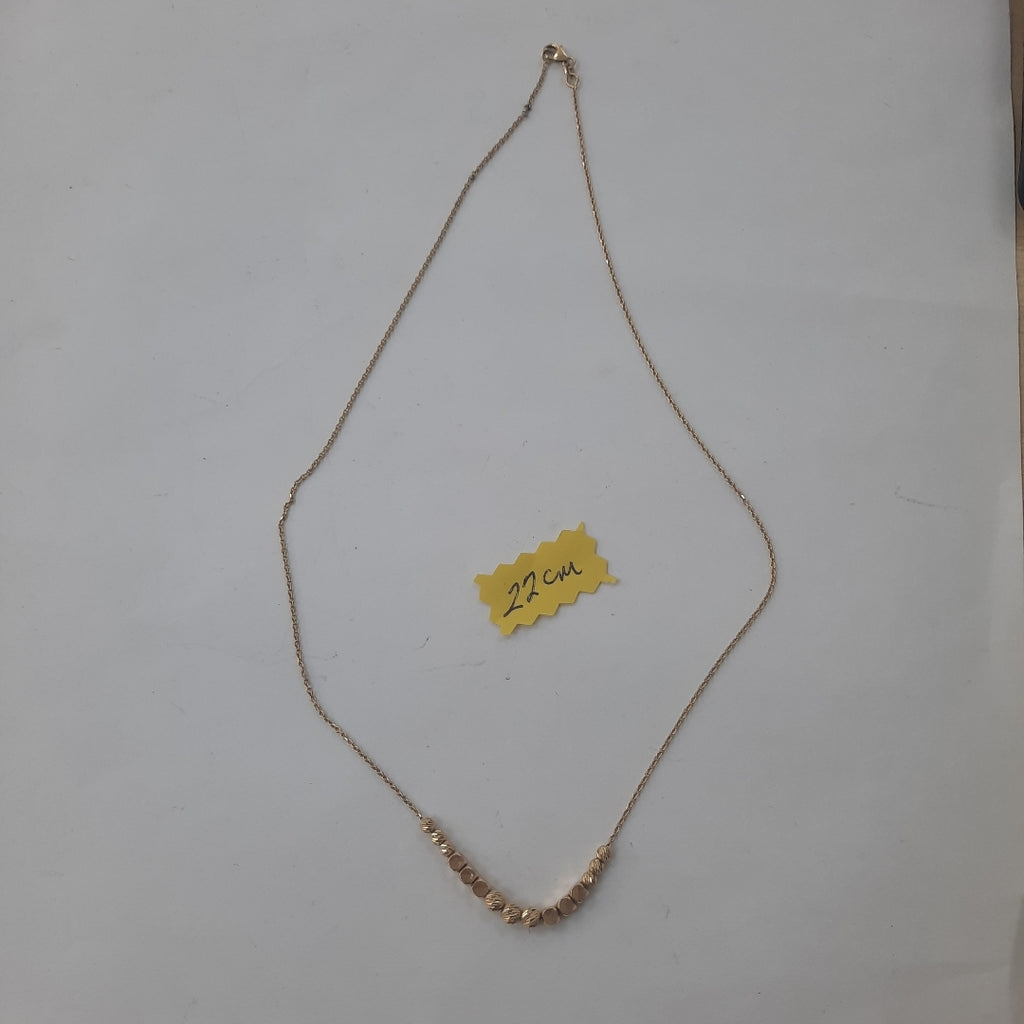 CADENA ORO 14 K 3.4 GRMS (SEMINUEVO)