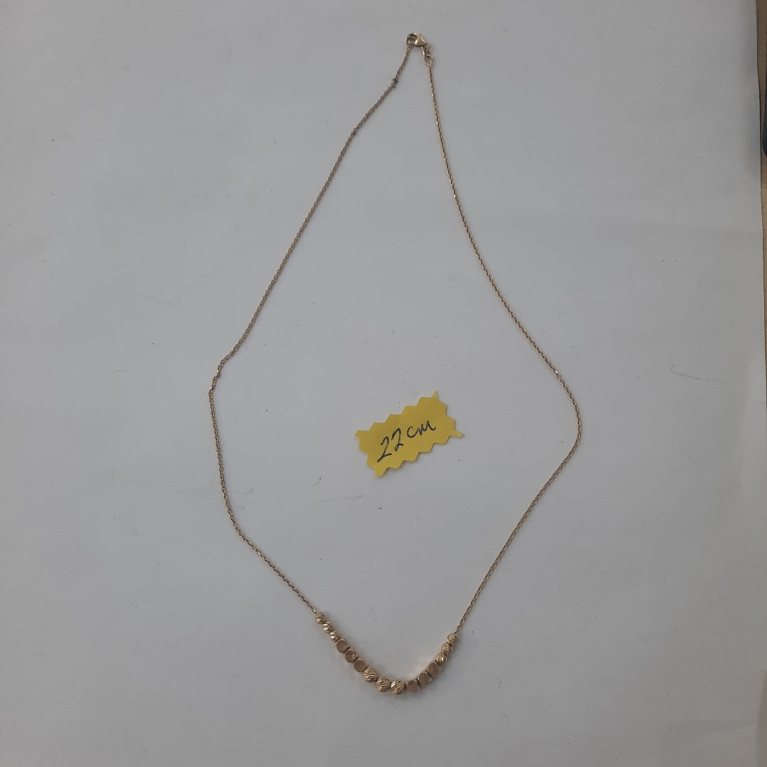 CADENA ORO 14 K 3.4 GRMS (SEMINUEVO)