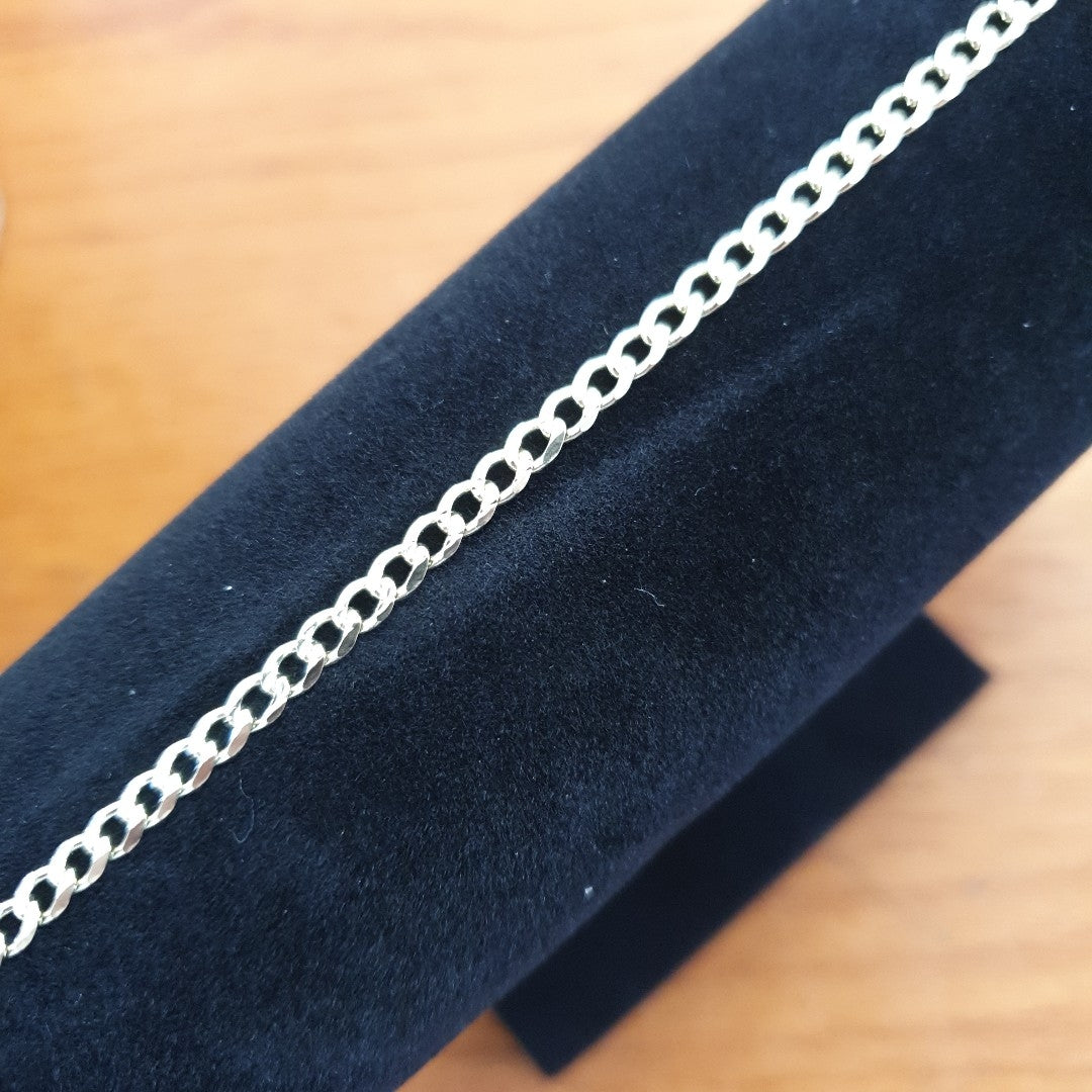 PULSERAS BARBADA ORO 14K 21 CM 5.2 GR (NUEVO)