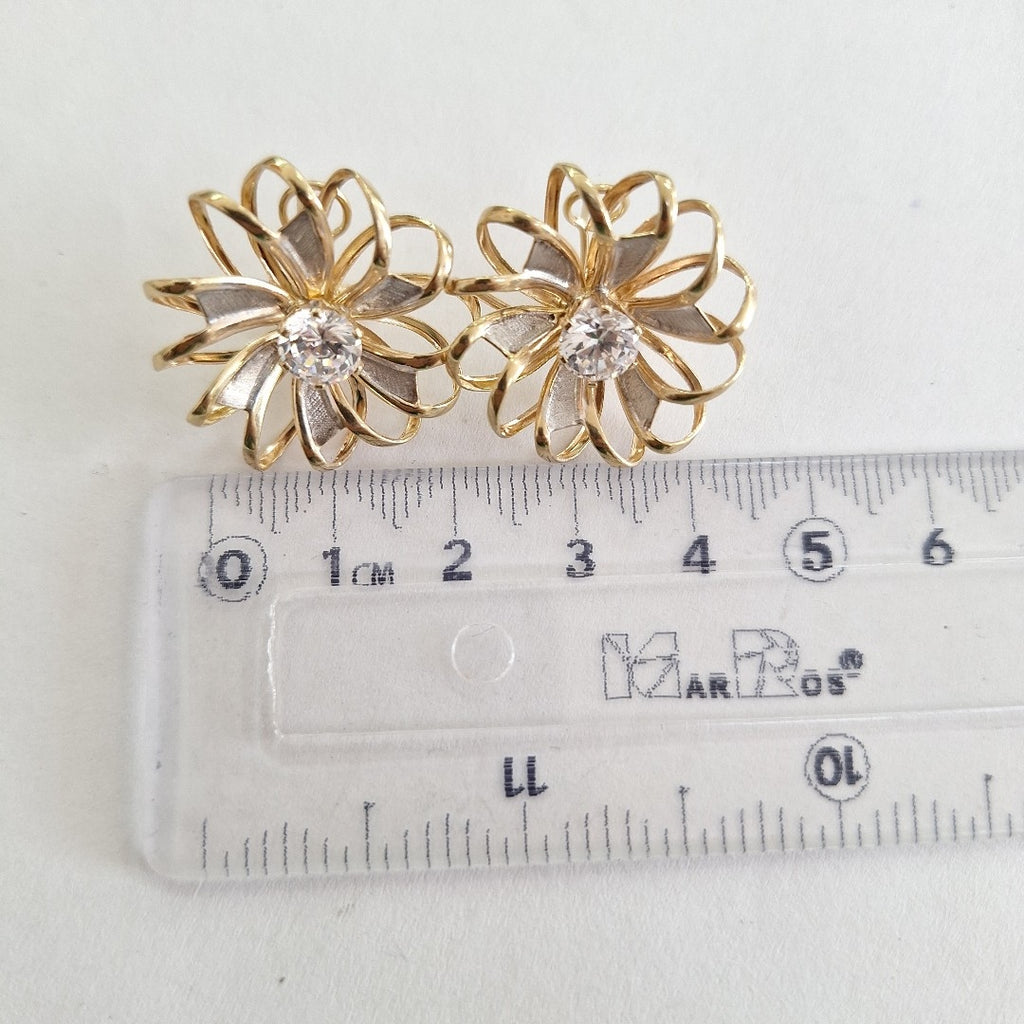 ARETES PAR ORO 10 K 4.7 GRMS (SEMINUEVO)