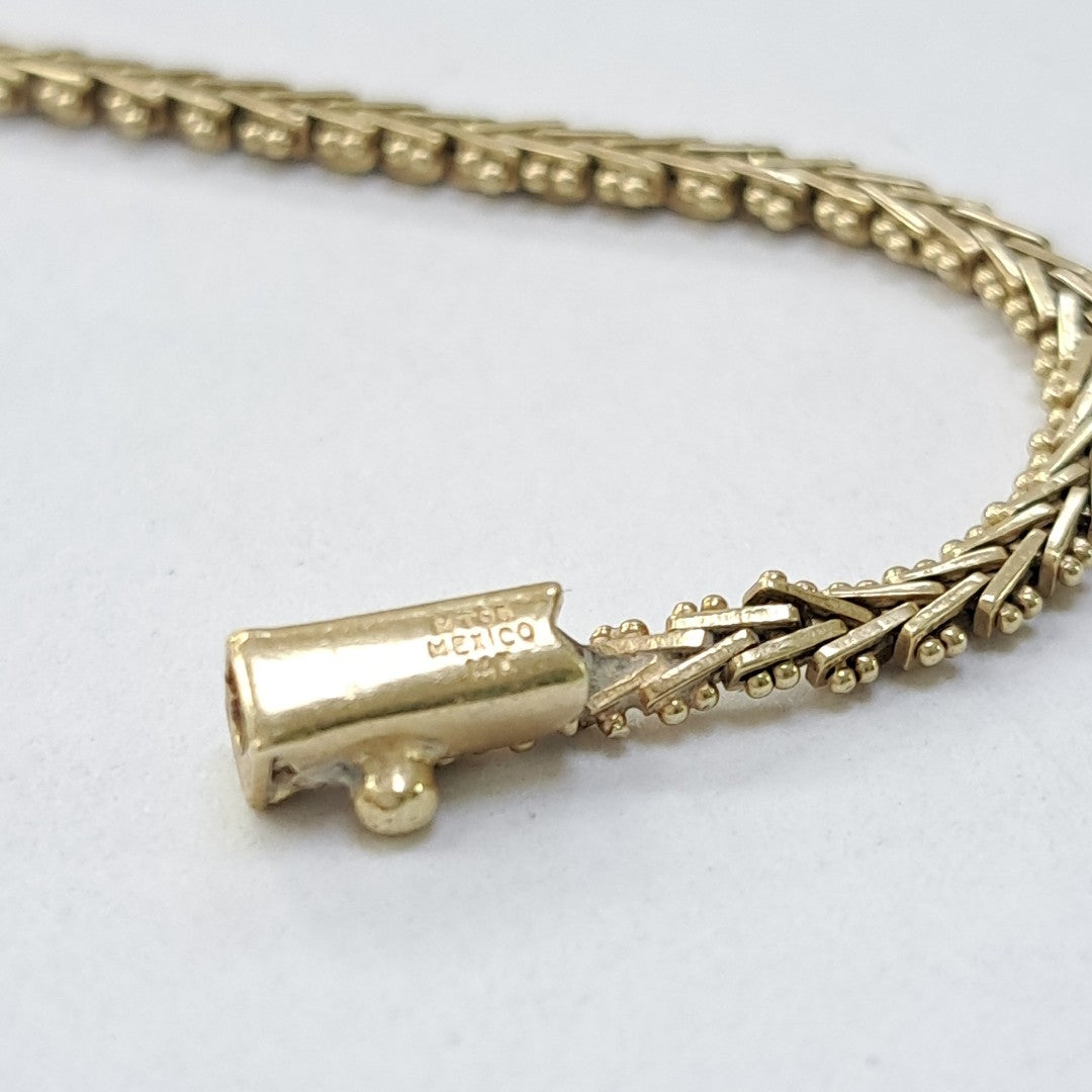 PULSERA ORO 14 K 6,20 GRMS (SEMINUEVO)