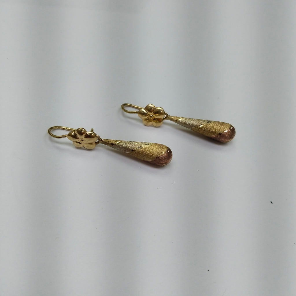 ARETES PAR ORO 10 K 3.6 GRMS (SEMINUEVO)